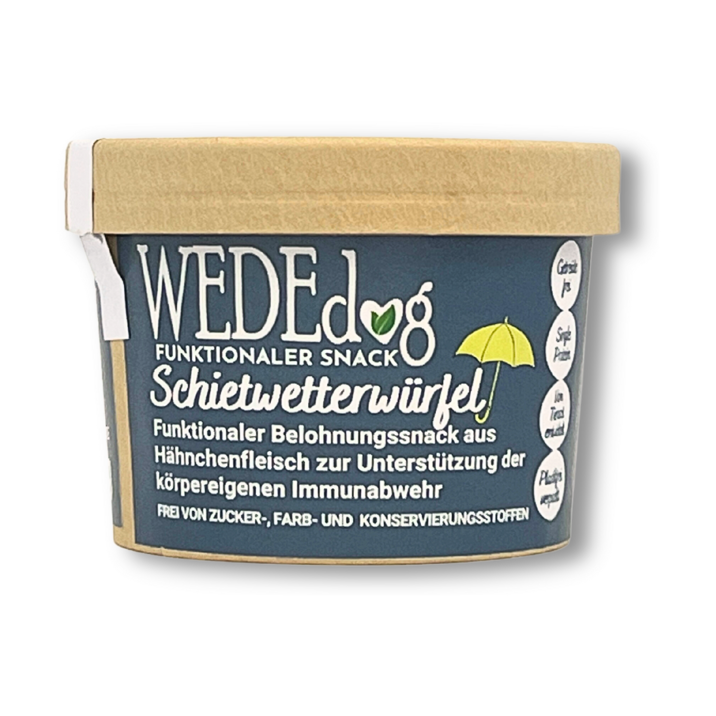 Immunsystem stärken Hund I WEDEdog SCHIETWETTERWÜRFEL I Hund Immunsystem stärken I 80g