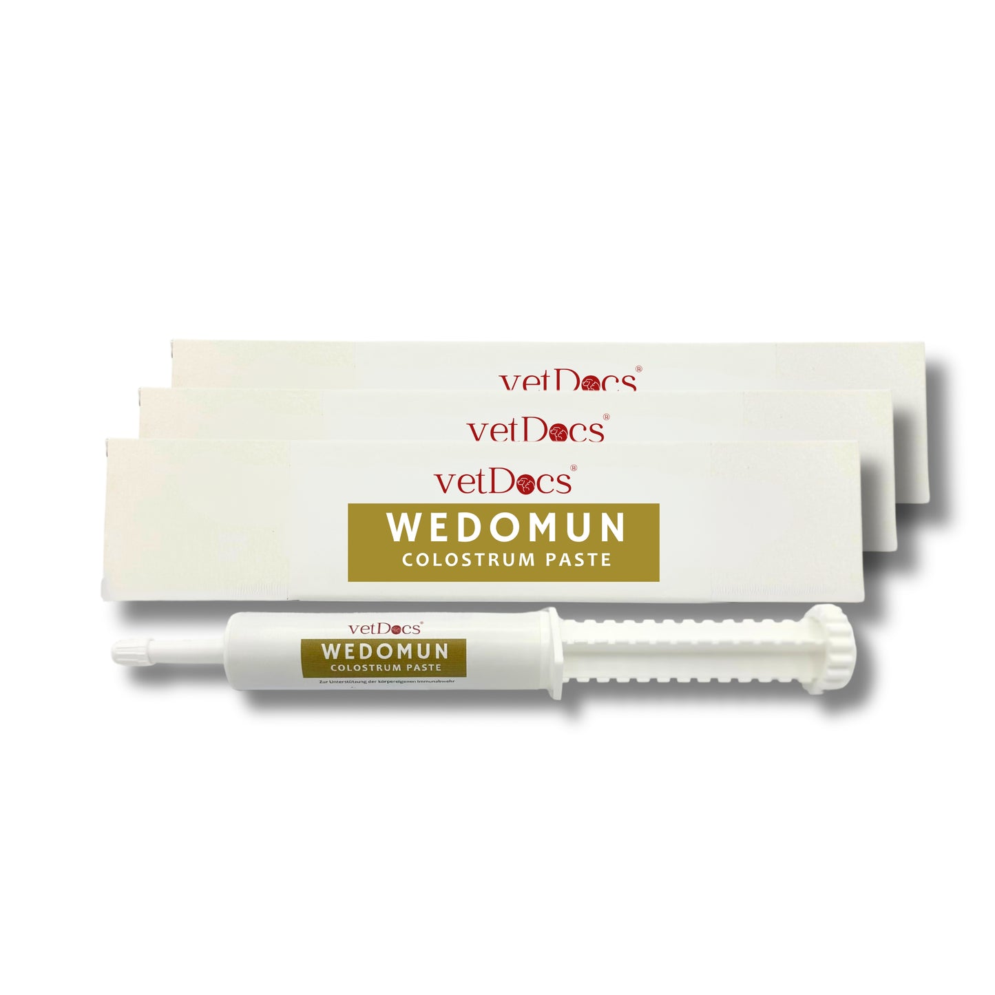 vetDocs Wedomun Colostrumpaste Hund Katze Pferd 30ml