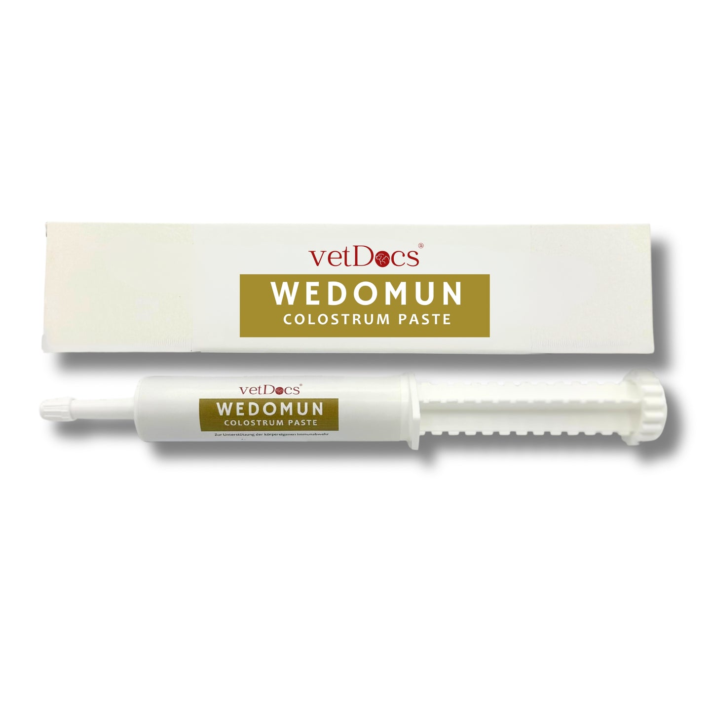 vetDocs Wedomun Colostrumpaste Hund Katze Pferd 30ml