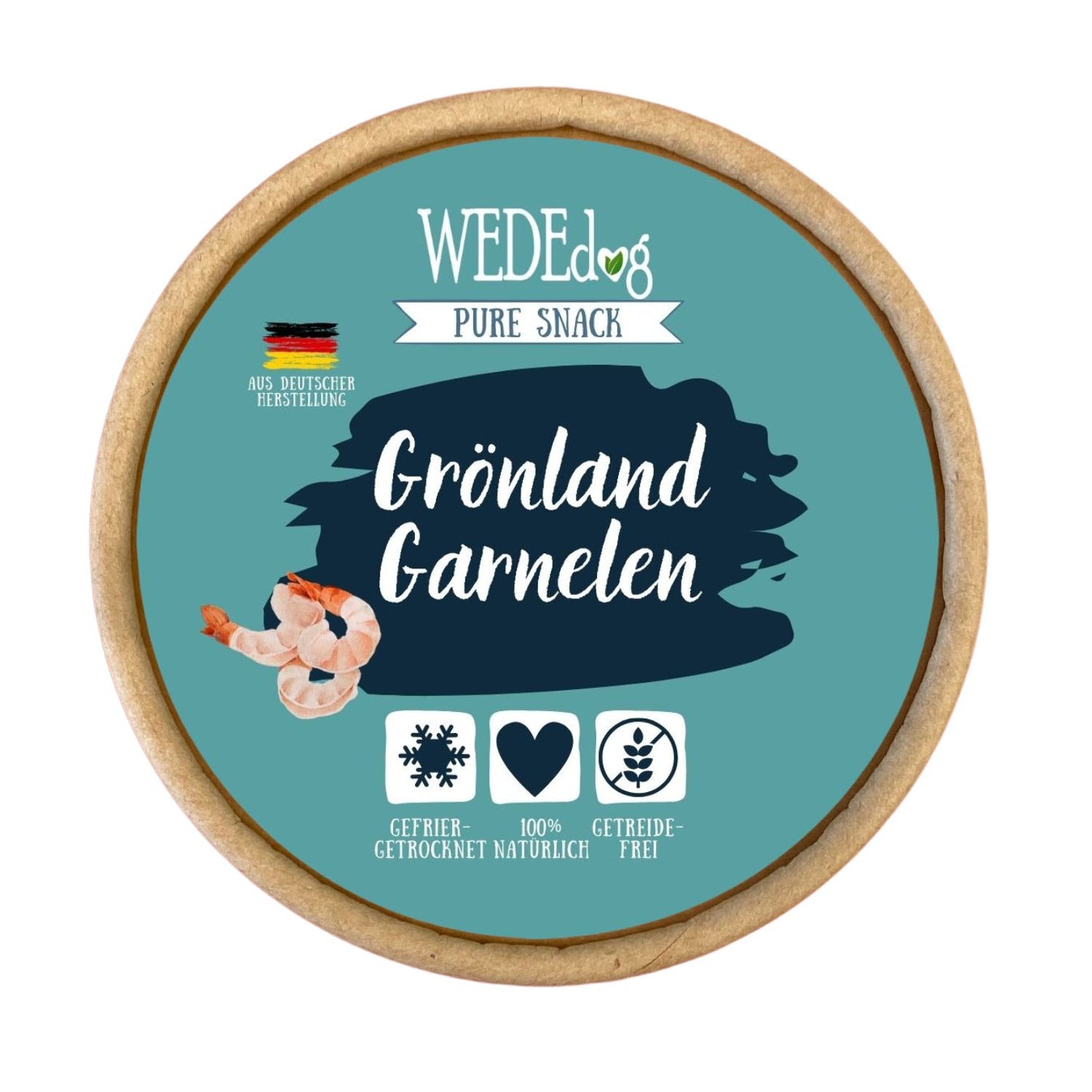 WEDEdog Pure Gefriergetrocknete Grönlandgarnelen 20g