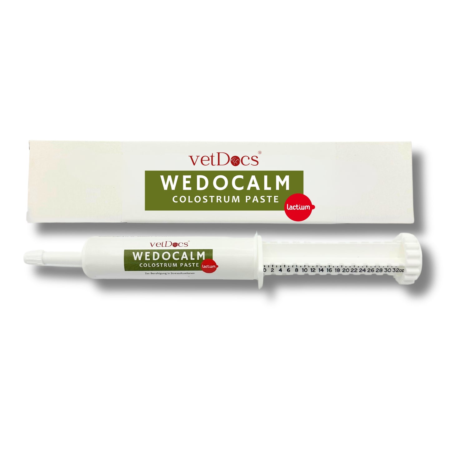 vetDocs Wedocalm Beruhigungspaste Hund Katze Pferd 30ml