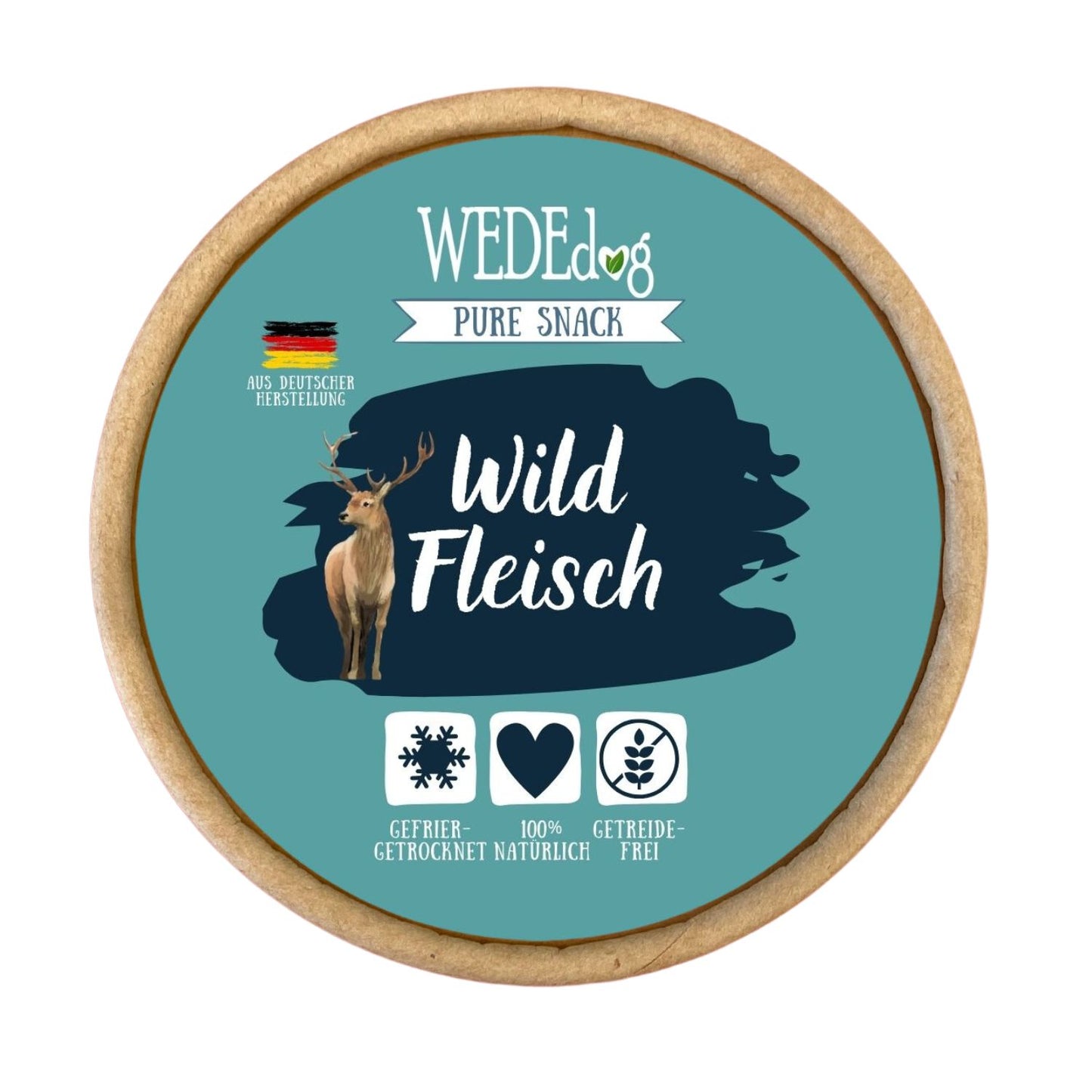 WEDEdog Pure Gefriergetrocknetes Wildfleisch 30g